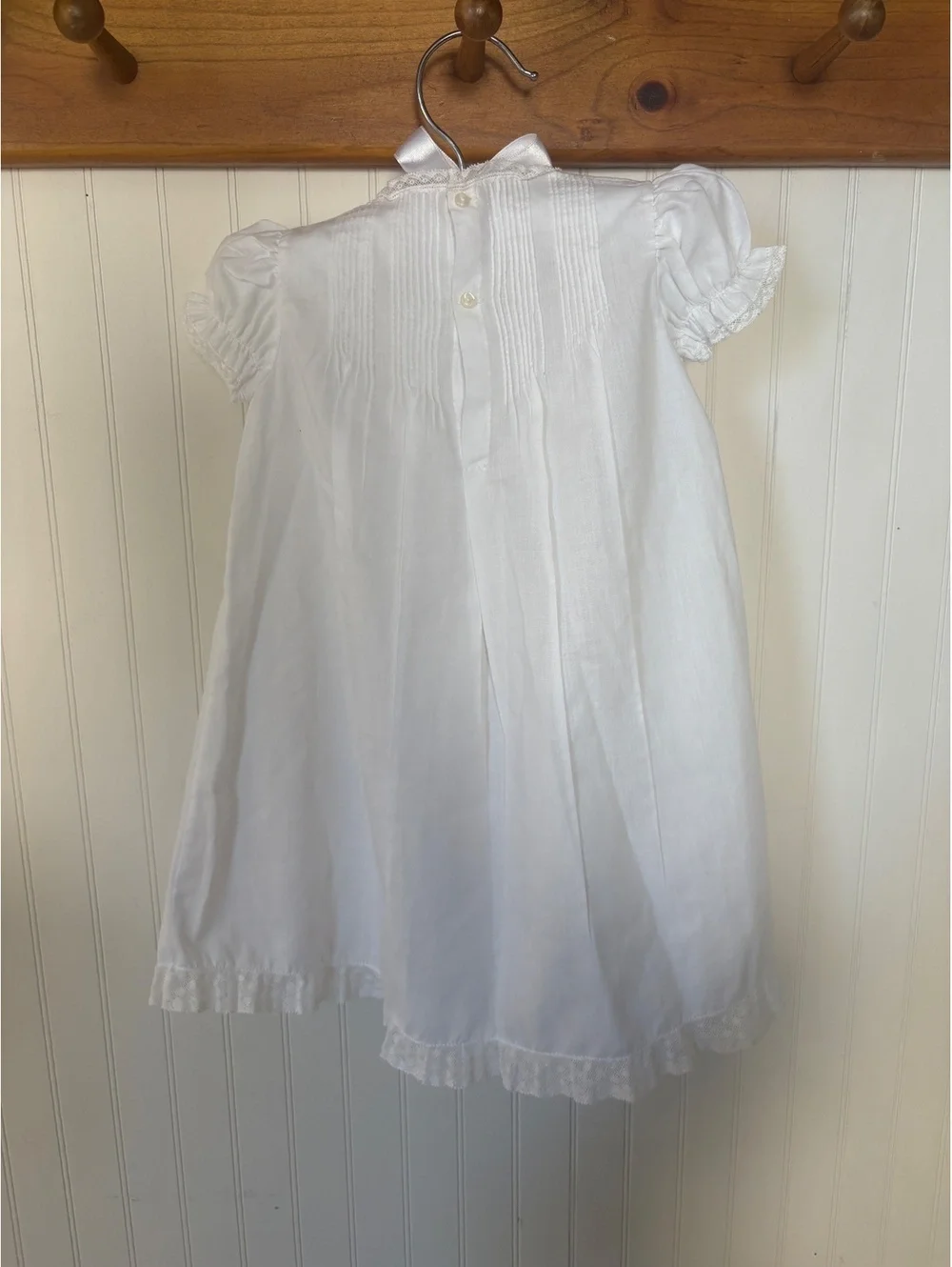 Feltman Brothers white baby gown